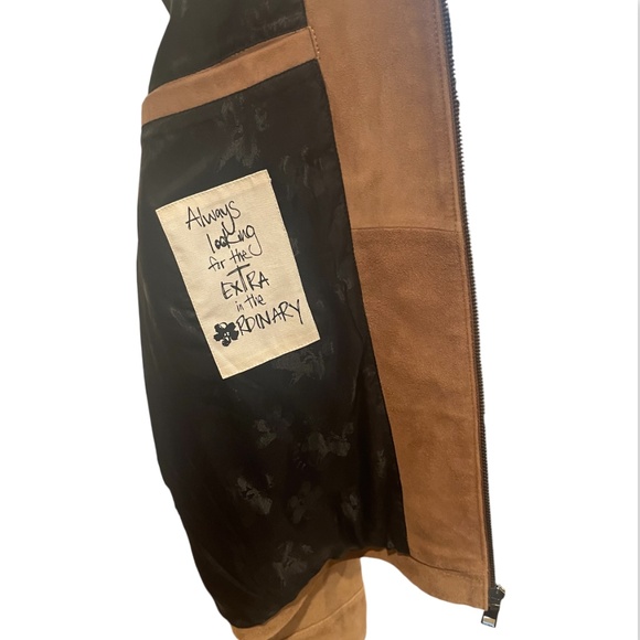 TED BAKER LONDON Thierry suede zip jacket, NEW WITH TAGS - Picture 8 of 16